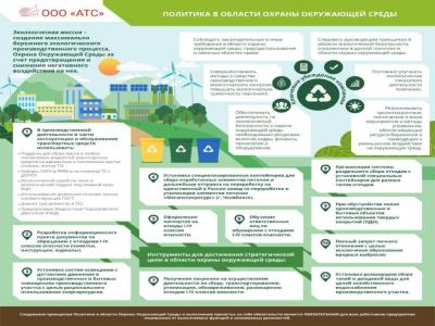 Политика в области охраны окружающей среды образец